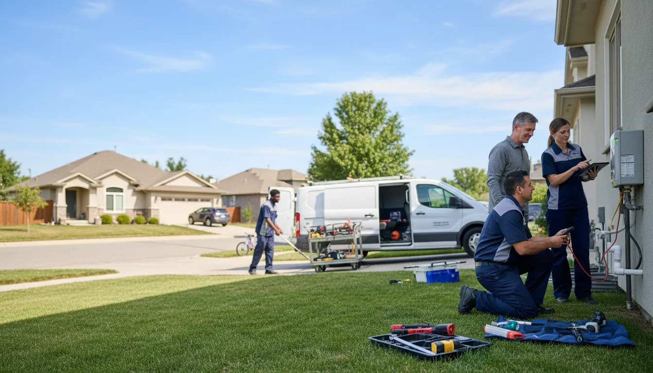 Tankless water heater service in Organ, NM